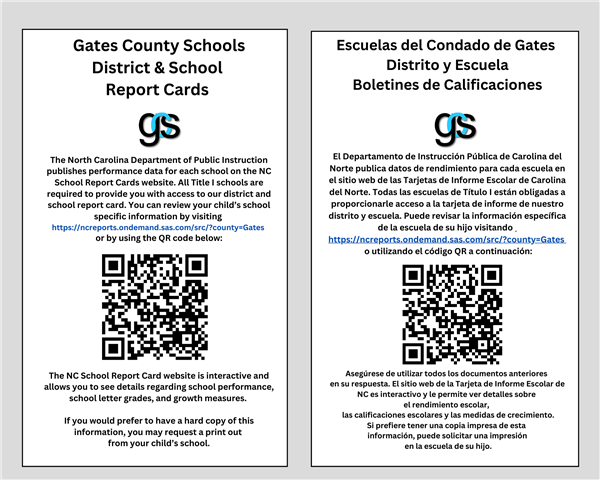 State Report Cards